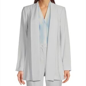 Calvin Klein Open Front Long Sleeve Jacket